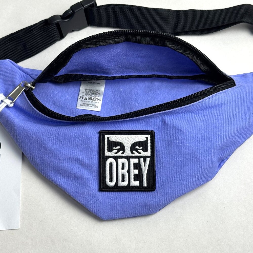 Obey Hip Bag "Wasted II" Pigment Hydrangea NWT - Picture 2 of 3